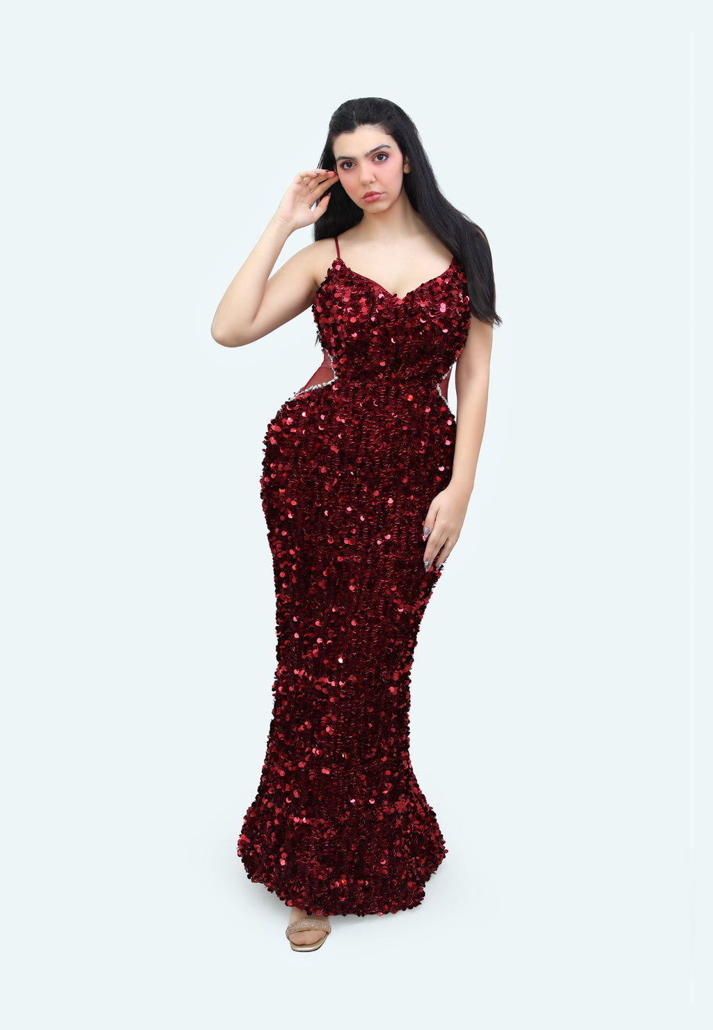 فستان ماكسي ترتر